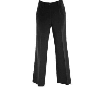 ETCETRA  Black Wool Blend Womens Dress Pants Size 10